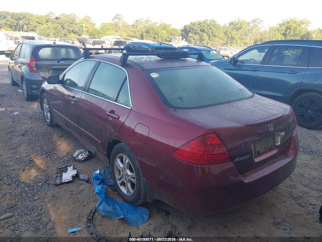 2006 Honda Accord 2.4 Ex მანქანა იყიდება აუქციონზე, vin: 1HGCM56736A140289, აუქციონის ნომერი: 45195071