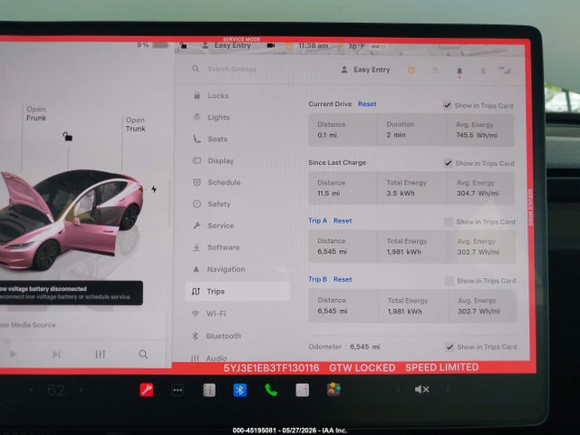 Tesla Model 3 Premium All-wheel Drive 2026 5YJ3E1EB3TF130116 Image 7