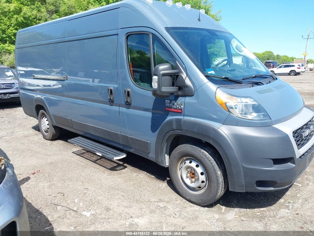 45195122 :رقم المزاد ، 3C6URVJG8LE108207 vin ، 2020 Ram Promaster 3500 Cargo Van High Roof 159 Wb Ext مزاد بيع