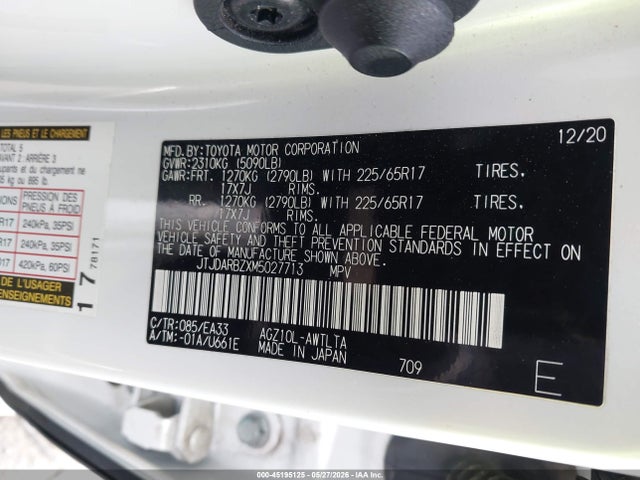 Lexus NX 300 2021 JTJDARBZXM5027713 Image 9