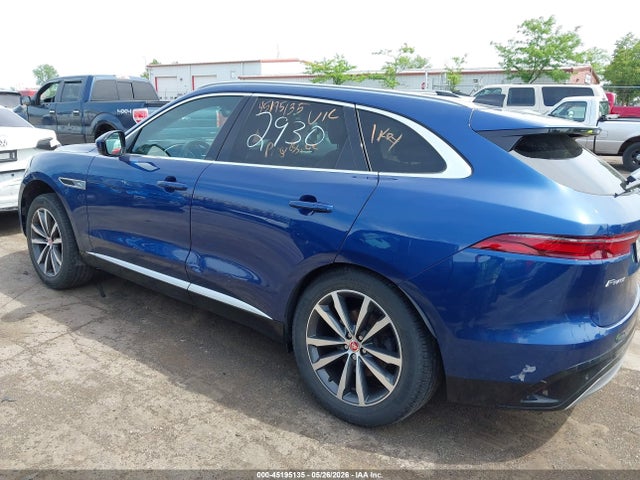 Aukcja sprzedaży 2022 Jaguar F-pace S P250 Awd Automatic, vin: SADCJ2EX1NA702930, numer aukcji: 45195135