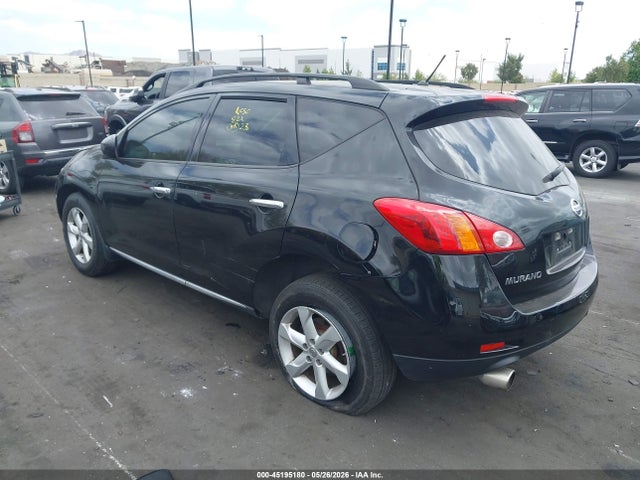 2009 Nissan Murano S მანქანა იყიდება აუქციონზე, vin: JN8AZ18W89W200924, აუქციონის ნომერი: 45195180