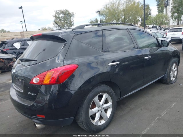 2009 Nissan Murano S მანქანა იყიდება აუქციონზე, vin: JN8AZ18W89W200924, აუქციონის ნომერი: 45195180