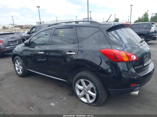 2009 Nissan Murano S მანქანა იყიდება აუქციონზე, vin: JN8AZ18W89W200924, აუქციონის ნომერი: 45195180