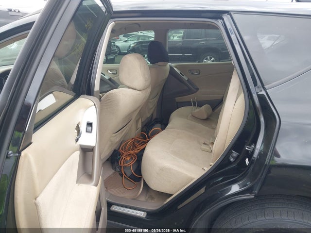 2009 Nissan Murano S მანქანა იყიდება აუქციონზე, vin: JN8AZ18W89W200924, აუქციონის ნომერი: 45195180