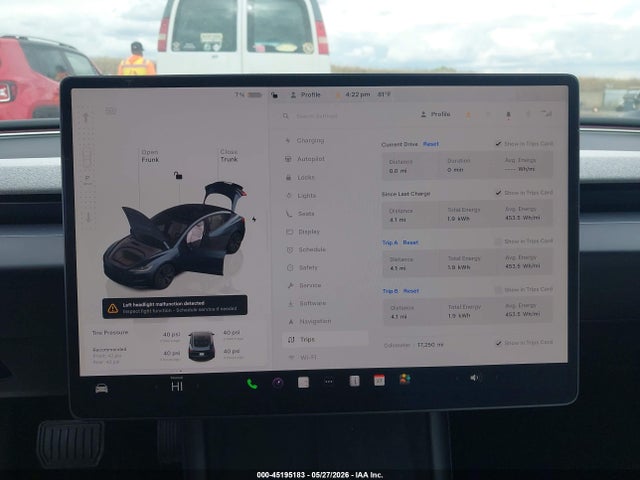 Aukcja sprzedaży 2025 Tesla Model 3, vin: 5YJ3E1EA3SF002917, numer aukcji: 45195183