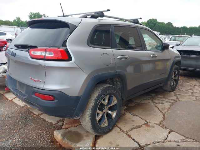 2016 Jeep Cherokee Trailhawk მანქანა იყიდება აუქციონზე, vin: 1C4PJMBS3GW332670, აუქციონის ნომერი: 45195198