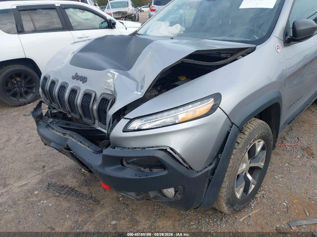 2016 Jeep Cherokee Trailhawk მანქანა იყიდება აუქციონზე, vin: 1C4PJMBS3GW332670, აუქციონის ნომერი: 45195198