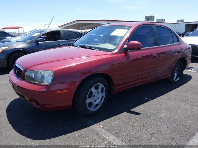 Aukcja sprzedaży 2003 Hyundai Elantra Gls/gt, vin: KMHDN45D43U516280, numer aukcji: 45195278