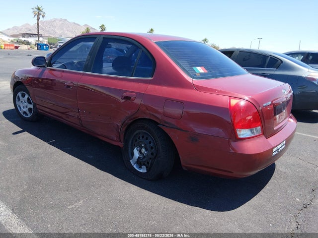 Aukcja sprzedaży 2003 Hyundai Elantra Gls/gt, vin: KMHDN45D43U516280, numer aukcji: 45195278
