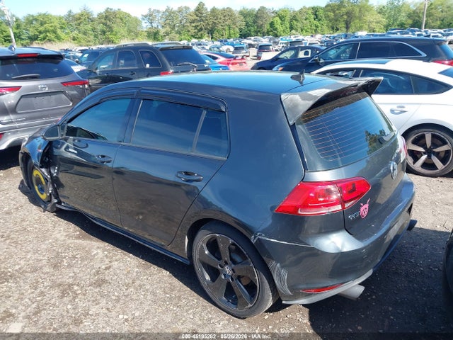 2017 Volkswagen Golf Gti Autobahn 4-door/s 4-door/se 4-door/sport 4-door მანქანა იყიდება აუქციონზე, vin: 3VW4T7AU1HM075749, აუქციონის ნომერი: 45195282
