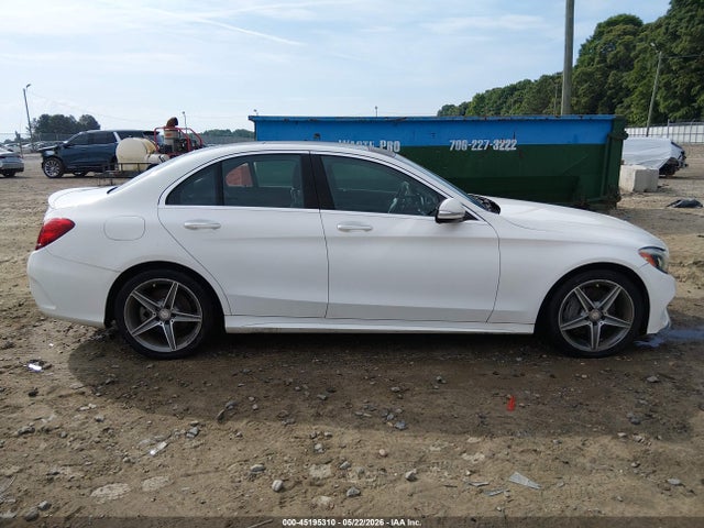 45195310 :رقم المزاد ، 55SWF4KB6FU094585 vin ، 2015 Mercedes-benz C 300 Sport 4matic مزاد بيع