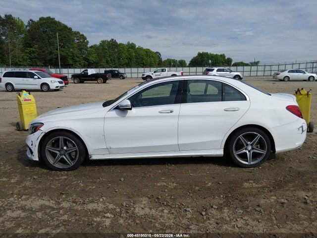 45195310 :رقم المزاد ، 55SWF4KB6FU094585 vin ، 2015 Mercedes-benz C 300 Sport 4matic مزاد بيع