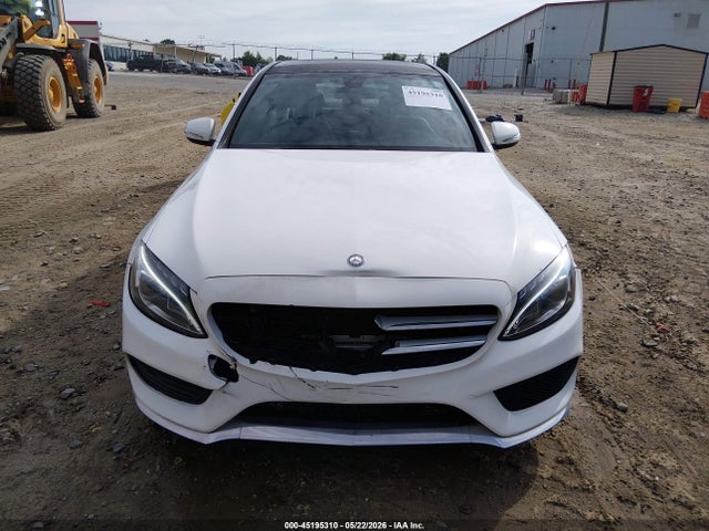 45195310 :رقم المزاد ، 55SWF4KB6FU094585 vin ، 2015 Mercedes-benz C 300 Sport 4matic مزاد بيع
