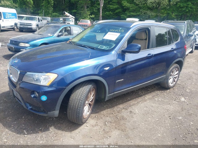 2013 Bmw X3 Xdrive28i მანქანა იყიდება აუქციონზე, vin: 5UXWX9C54D0D03761, აუქციონის ნომერი: 45195331