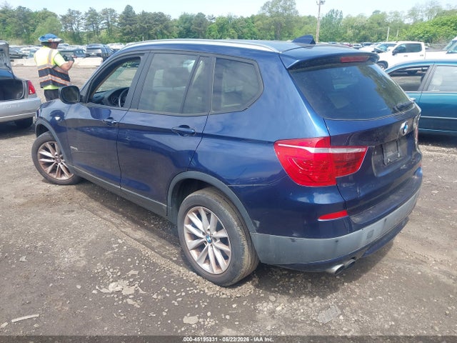 2013 Bmw X3 Xdrive28i მანქანა იყიდება აუქციონზე, vin: 5UXWX9C54D0D03761, აუქციონის ნომერი: 45195331