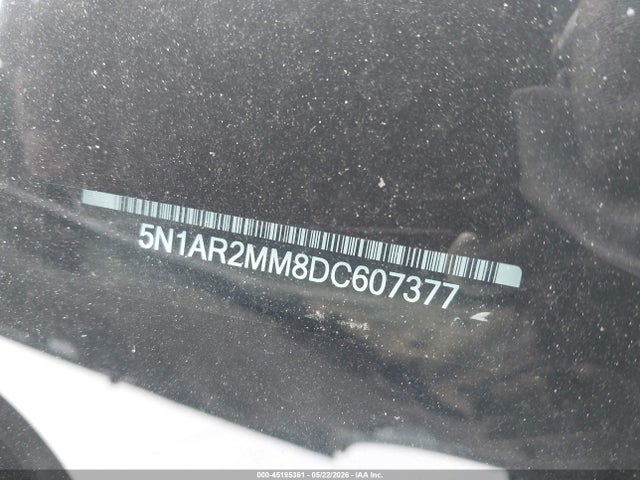 Продаж на аукціоні авто 2013 Nissan Pathfinder Sl, vin: 5N1AR2MM8DC607377, номер лоту: 45195361