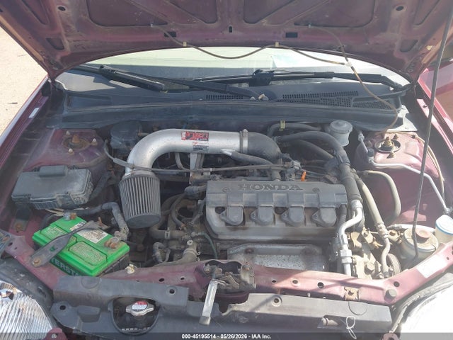 Продаж на аукціоні авто 2002 Honda Civic Lx, vin: 1HGES16552L011829, номер лоту: 45195514
