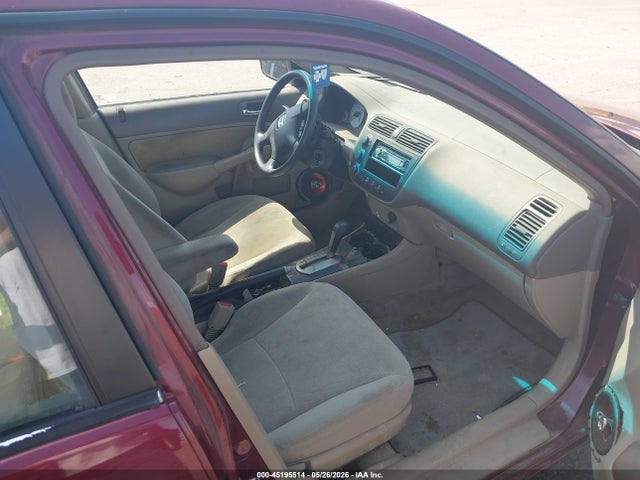 Продаж на аукціоні авто 2002 Honda Civic Lx, vin: 1HGES16552L011829, номер лоту: 45195514