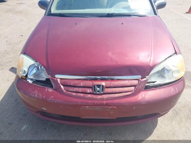 Продаж на аукціоні авто 2002 Honda Civic Lx, vin: 1HGES16552L011829, номер лоту: 45195514