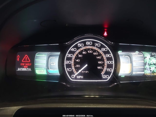 45195545 :رقم المزاد ، 3LNDL2L35CR830404 vin ، 2012 Lincoln Mkz Hybrid مزاد بيع