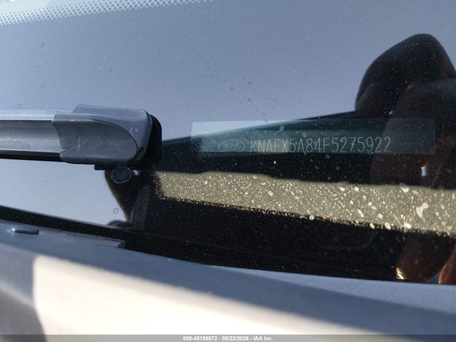 KNAFX5A84F5275922 KIA FORTE EX