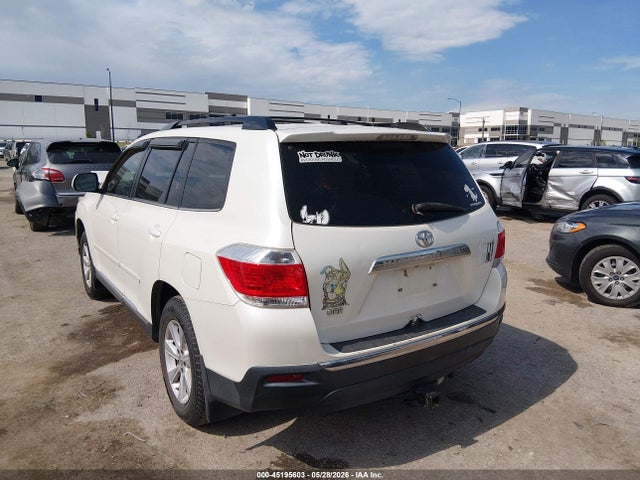 Aukcja sprzedaży 2012 Toyota Highlander Se V6, vin: 5TDZK3EH5CS059077, numer aukcji: 45195603