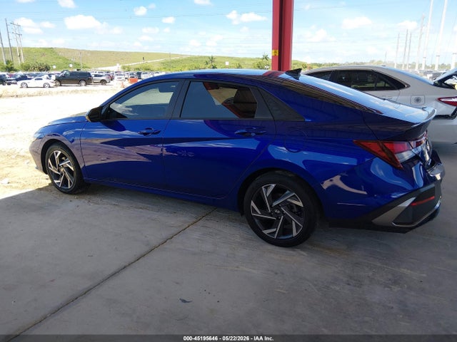 45195646 :رقم المزاد ، KMHLM4DG3SU956709 vin ، 2025 Hyundai Elantra Sel Sport مزاد بيع