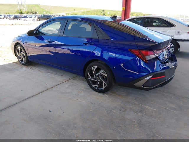 45195646 :رقم المزاد ، KMHLM4DG3SU956709 vin ، 2025 Hyundai Elantra Sel Sport مزاد بيع