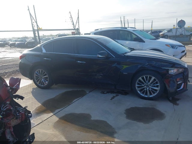 45195725 :رقم المزاد ، JN1EV7AP8KM515273 vin ، 2019 Infiniti Q50 3.0t Luxe مزاد بيع