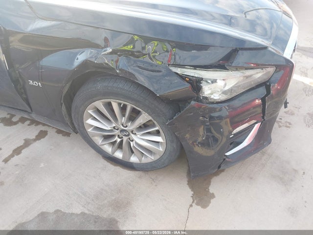 45195725 :رقم المزاد ، JN1EV7AP8KM515273 vin ، 2019 Infiniti Q50 3.0t Luxe مزاد بيع