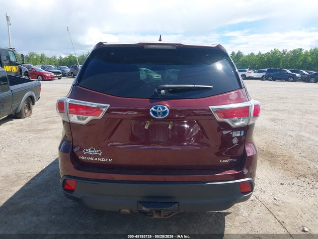 Продаж на аукціоні авто 2016 Toyota Highlander Hybrid Limited Platinum V6, vin: 5TDDCRFH1GS019335, номер лоту: 45195729