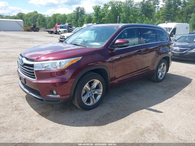 Продаж на аукціоні авто 2016 Toyota Highlander Hybrid Limited Platinum V6, vin: 5TDDCRFH1GS019335, номер лоту: 45195729