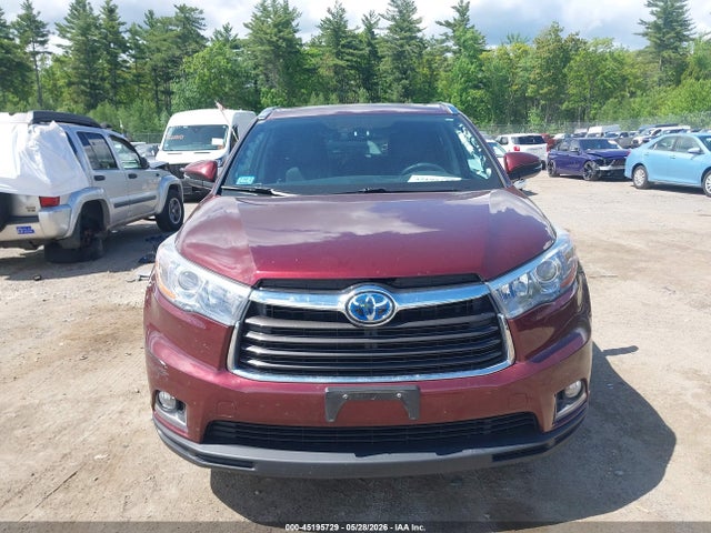 Продаж на аукціоні авто 2016 Toyota Highlander Hybrid Limited Platinum V6, vin: 5TDDCRFH1GS019335, номер лоту: 45195729