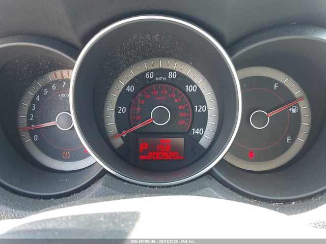 45195746 :رقم المزاد ، KNAFU4A24B5460920 vin ، 2011 Kia Forte Ex مزاد بيع