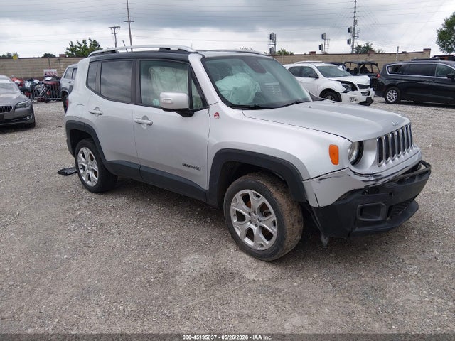 Jeep Renegade Limited 4x4 2017 ZACCJBDB5HPE50895 головне зображення
