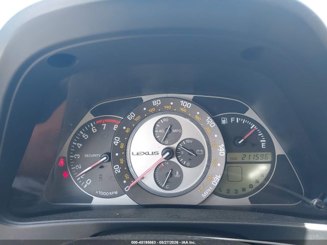 45195863 :رقم المزاد ، JTHBD192340088828 vin ، 2004 Lexus Is 300 مزاد بيع