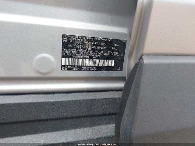 2T3P1RFV6RW417313 Toyota Rav4 Xle