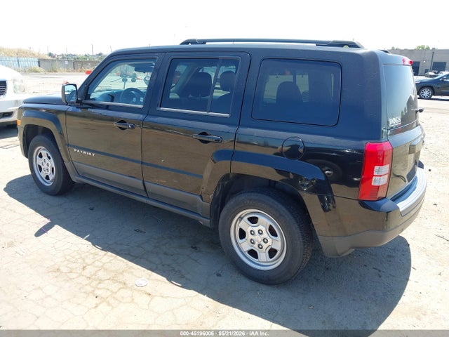 Продажа на аукционе авто 2012 Jeep Patriot Sport, vin: 1C4NJPBAXCD605349, номер лота: 45196006