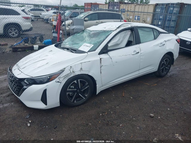 2025 Nissan Sentra Sv მანქანა იყიდება აუქციონზე, vin: 3N1AB8CV8SY416975, აუქციონის ნომერი: 45196024