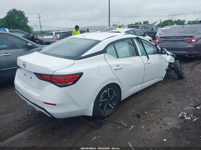 2025 Nissan Sentra Sv მანქანა იყიდება აუქციონზე, vin: 3N1AB8CV8SY416975, აუქციონის ნომერი: 45196024