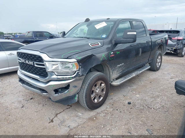 45196032 :رقم المزاد ، 3C6UR5DL1RG338645 vin ، 2024 Ram 2500 Big Horn  4x4 6'4 Box مزاد بيع