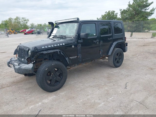 Продажа на аукционе авто 2008 Jeep Wrangler Unlimited Sahara, vin: 1J4GA59138L503899, номер лота: 45196059