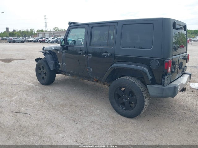 Продажа на аукционе авто 2008 Jeep Wrangler Unlimited Sahara, vin: 1J4GA59138L503899, номер лота: 45196059
