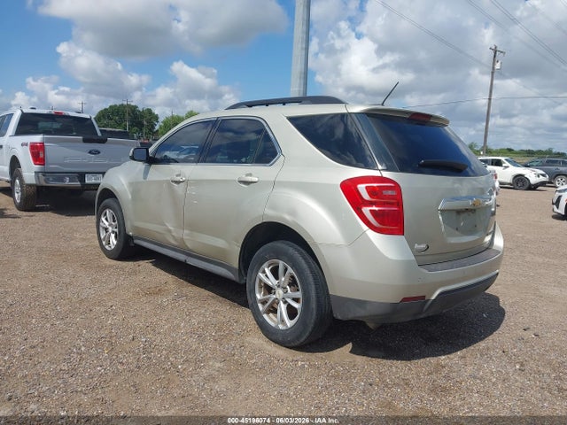 45196074 :رقم المزاد ، 2GNALCEK1G1107264 vin ، 2016 Chevrolet Equinox Lt مزاد بيع