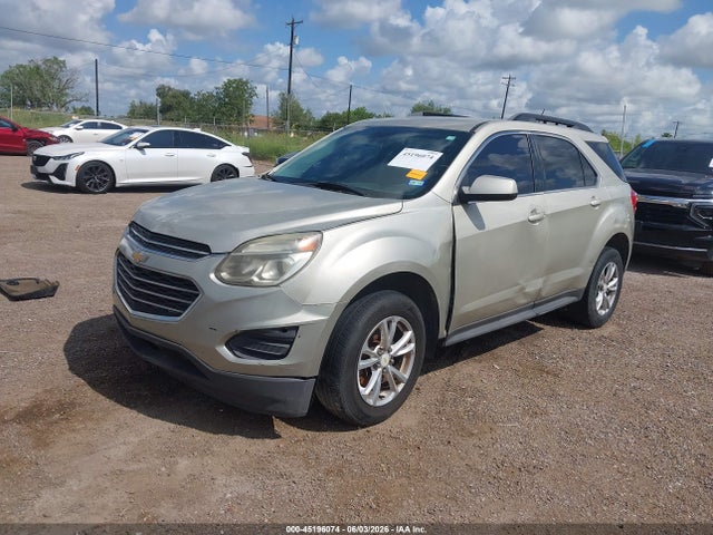 45196074 :رقم المزاد ، 2GNALCEK1G1107264 vin ، 2016 Chevrolet Equinox Lt مزاد بيع