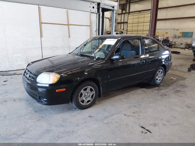 Продажа на аукционе авто 2005 Hyundai Accent Gls/gt, vin: KMHCG35C75U332932, номер лота: 45196099