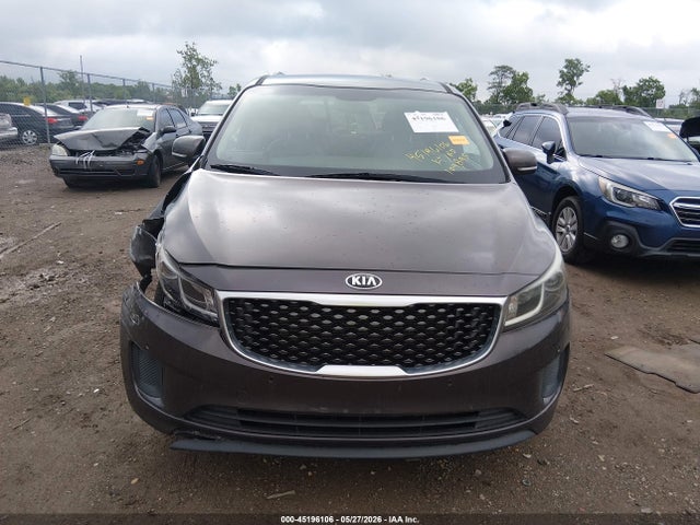 2017 Kia Sedona Lx მანქანა იყიდება აუქციონზე, vin: KNDMB5C1XH6270343, აუქციონის ნომერი: 45196106