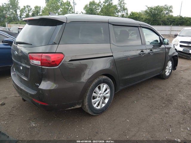 2017 Kia Sedona Lx მანქანა იყიდება აუქციონზე, vin: KNDMB5C1XH6270343, აუქციონის ნომერი: 45196106