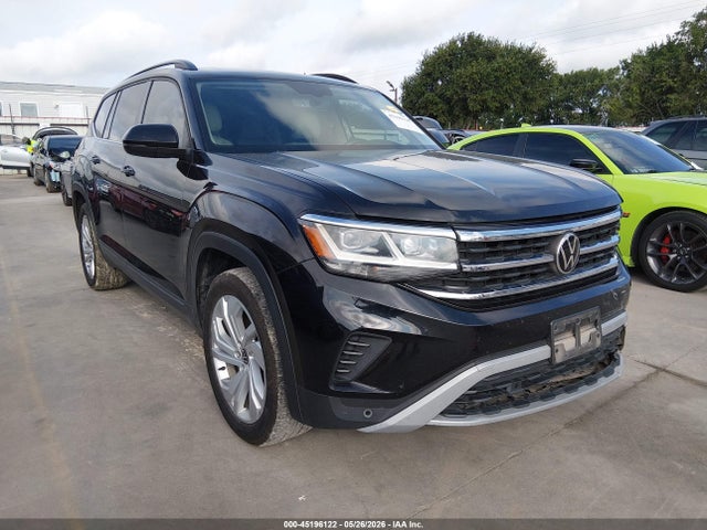 2021 Volkswagen Atlas 3.6l V6 Se W/technology მანქანა იყიდება აუქციონზე, vin: 1V2KR2CA6MC607859, აუქციონის ნომერი: 45196122